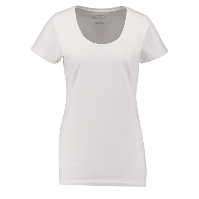 Diplomatieke kwesties nerveus worden nul Dames T-shirt - Stretch Wit kopen? Goed & goedkoop | Zeeman