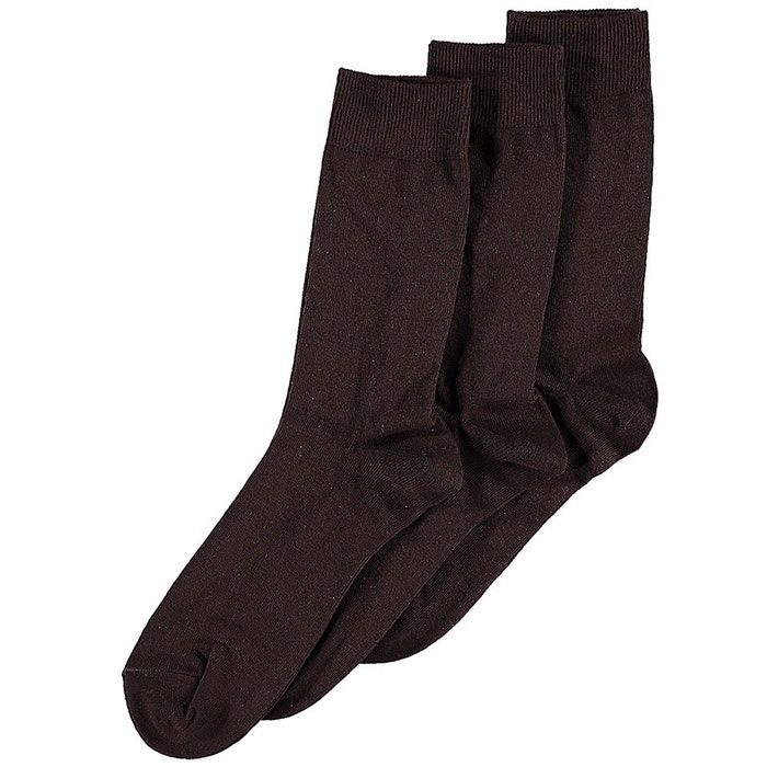 Kind vice versa Uithoudingsvermogen Heren sokken Stretch 3-Pack Bruin kopen? Goed & goedkoop | Zeeman