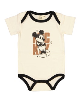 Baby romper Mickey Mouwloos