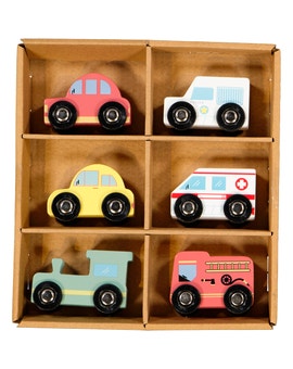 Speelgoed houten auto