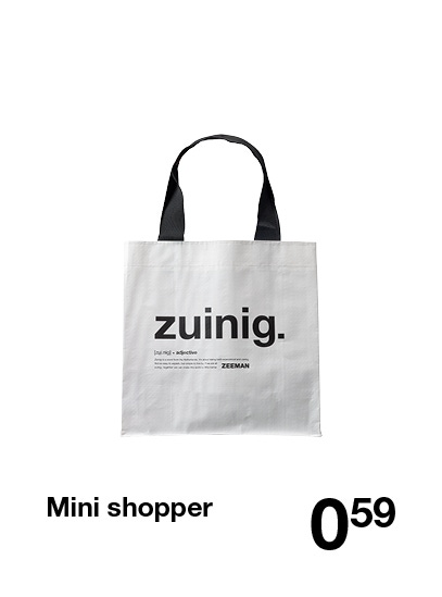 zuinig mini shopper 0,59